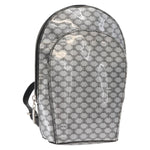 Celine Vintage Macadam Backpack Canvas and Leather - image 1