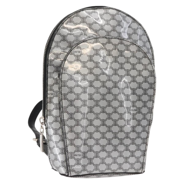 Celine Vintage Macadam Backpack Canvas and Leather - image 1