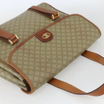 Celine Vintage Macadam Handbag Canvas and Leather - image 16