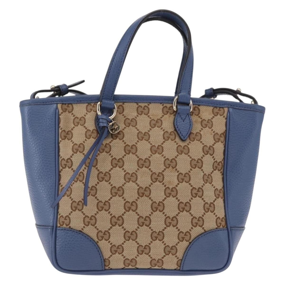 Gucci Bree Convertible Tote GG Canvas with Leather Small - image 1