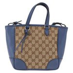 Gucci Bree Convertible Tote GG Canvas with Leather Small - image 1