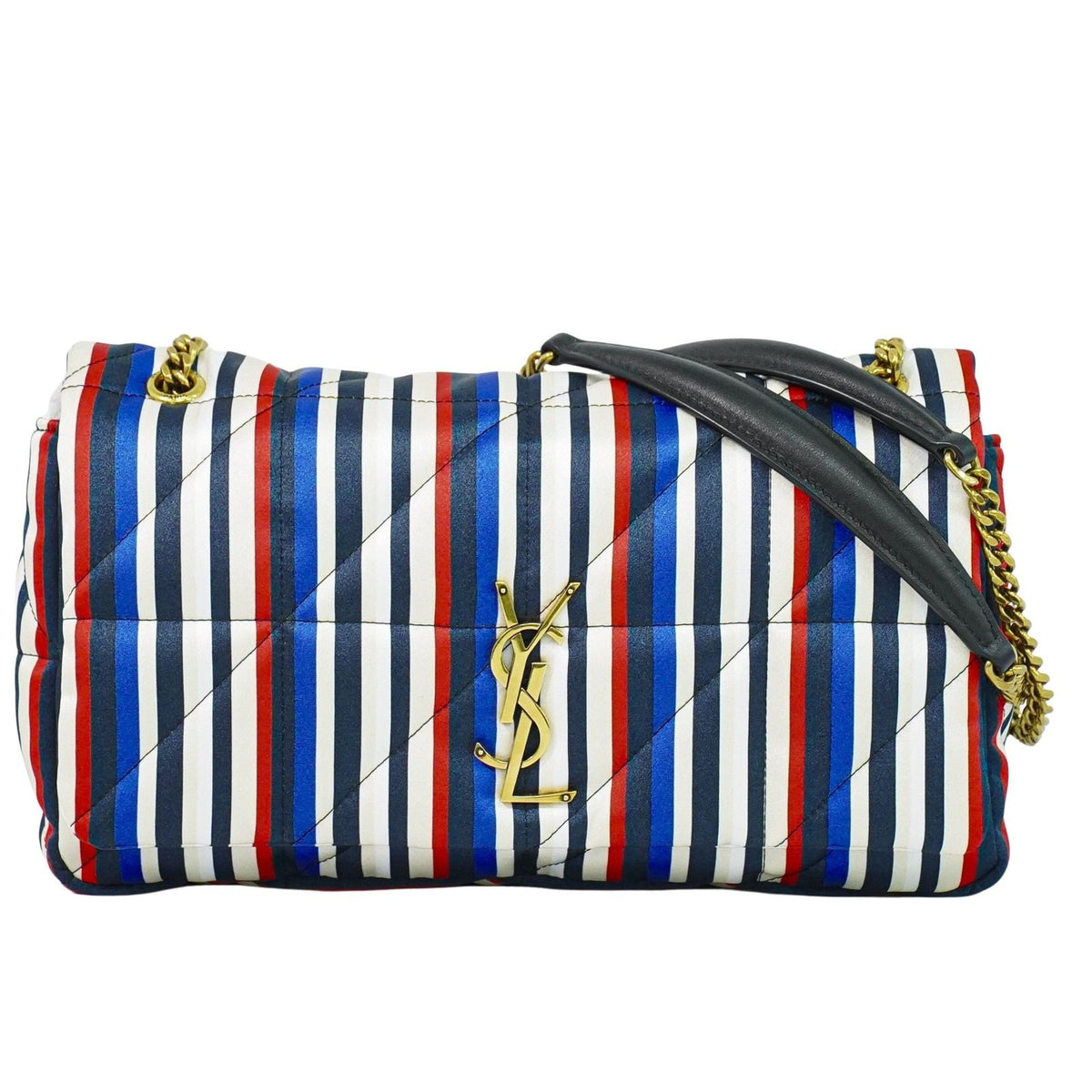 Saint Laurent Jamie Flap Bag Quilted Printed Silk Medium - image 1