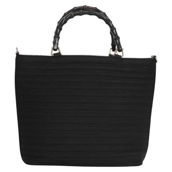 Gucci Vintage Bamboo Handle Bag Nylon
