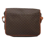 Celine Vintage Macadam Shoulder Bag Canvas and Leather - image 2