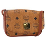 MCM Visetos Shoulder bag Canvas and Leather - image 17
