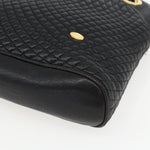 Bally Vintage Chain Shoulder Bag Quilted Leather - image 8