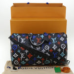 Louis Vuitton Keepall Bandouliere Bag Graffiti Monogram Eclipse Canvas 50 - image 13