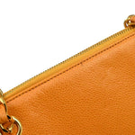 Chanel Vintage Front Pocket Shoulder Bag Leather Medium - image 19