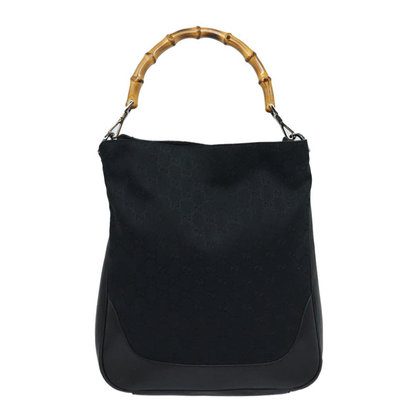 Gucci Bamboo Shoulder Bag GG Canvas - image 1