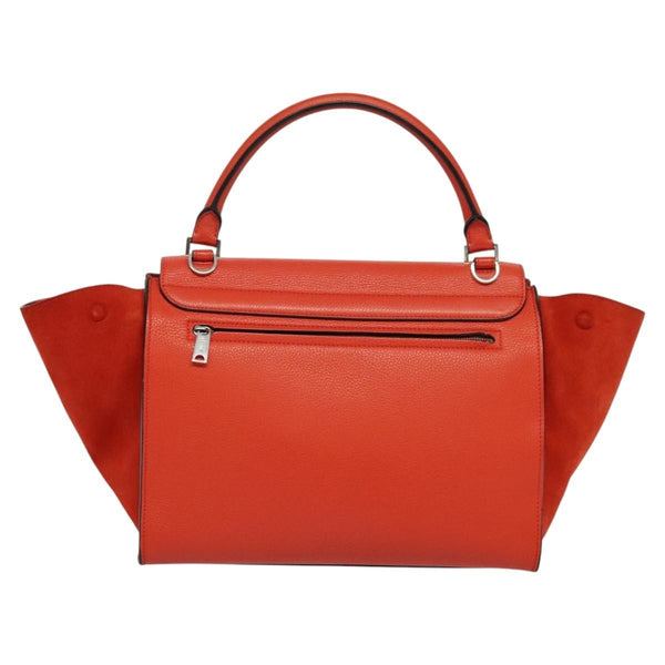 Celine Trapeze Bag Leather with Suede Medium