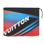 Louis Vuitton Toiletry Pouch Limited Edition Race Print Canvas 26 - image 1
