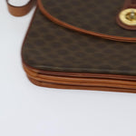 Celine Vintage Macadam Shoulder Bag Canvas and Leather - image 11