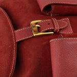Gucci Vintage Bamboo Backpack Suede Medium - image 12