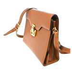 Gucci Vintage Lady Lock Top Handle Bag Leather Medium - image 3