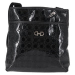 Salvatore Ferragamo Gancini Shoulder Bag Patent Leather - image 1