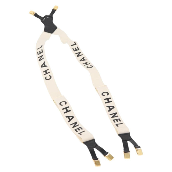 Chanel Logo Suspenders Canvas - image 1