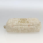 Chanel Deauville Curvy Cosmetic Pouch Tweed - image 16