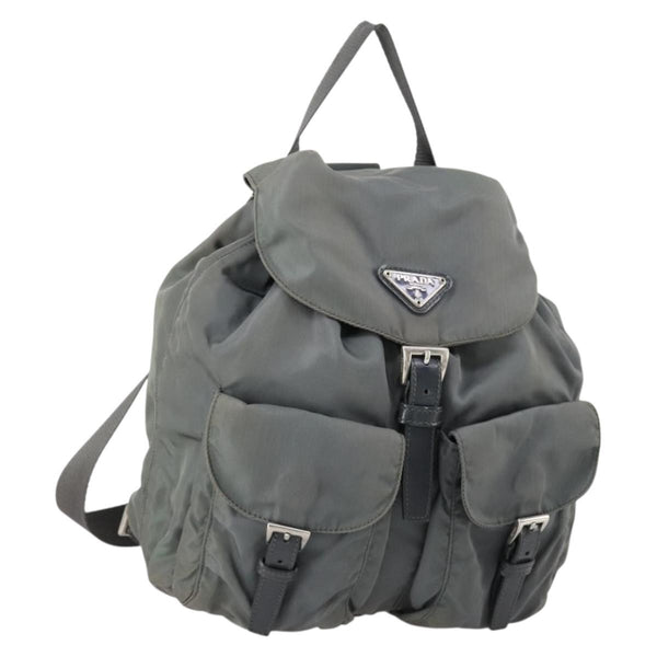 Prada Double Front Pocket Backpack Tessuto Small - image 1