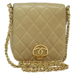 Chanel Vintage CC Chain Flap Bag Quilted Lambskin Mini - image 1