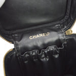 Chanel Vintage Timeless Cosmetic Case Caviar Tall - image 4