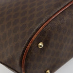 Celine Vintage Macadam Tote bag Canvas and Leather - image 11