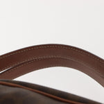 Celine Vintage Macadam Handbag Canvas and Leather - image 16