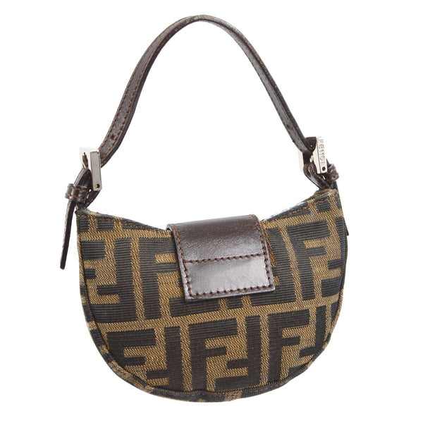 Fendi Cookie Hobo Zucca Canvas Mini