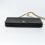 Bally Vintage Chain Shoulder Bag Quilted Leather - image 14