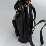 Gucci Vintage Bamboo Backpack Patent Mini - image 3