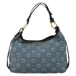 Salvatore Ferragamo Gancini Shoulder Bag Canvas - image 1