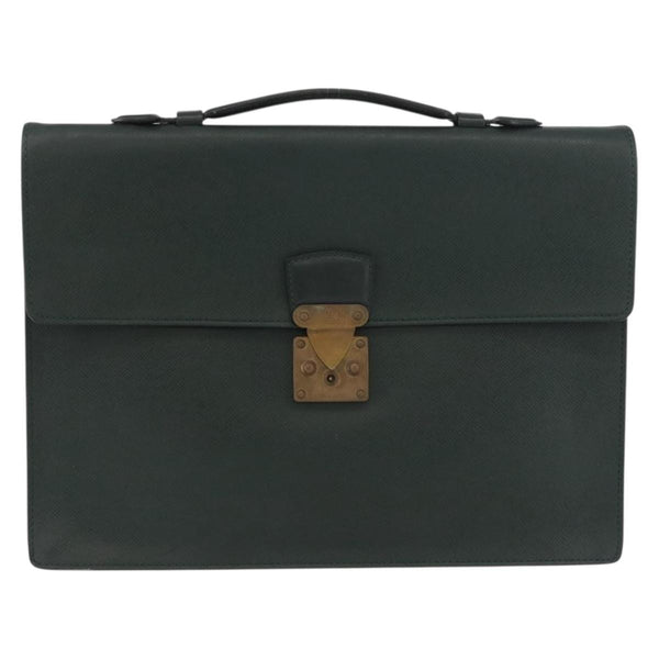 Louis Vuitton Serviette Kourad Briefcase Taiga Leather - image 1
