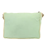 Fendi Vintage FF Zip Shoulder Bag Zucchino Canvas Medium - image 2