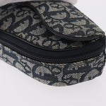 Christian Dior Saddle Zip Pouch Diorissimo Canvas - image 8