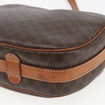 Celine Vintage Macadam Shoulder Bag Canvas and Leather - image 10