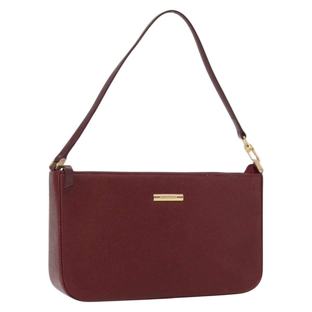 Burberry Vintage Shoulder Bag Leather - image 1