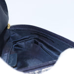 Christian Dior Vintage Saddle Coin Purse Diorissimo Canvas - image 18