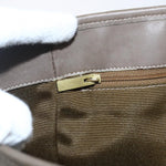 Salvatore Ferragamo Gancini handbag Canvas - image 12