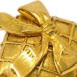 Chanel CC Rhombus Clip-On Earrings Metal - image 3