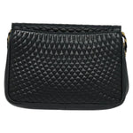 Bally Vintage Chain Shoulder Bag Quilted Leather - image 2