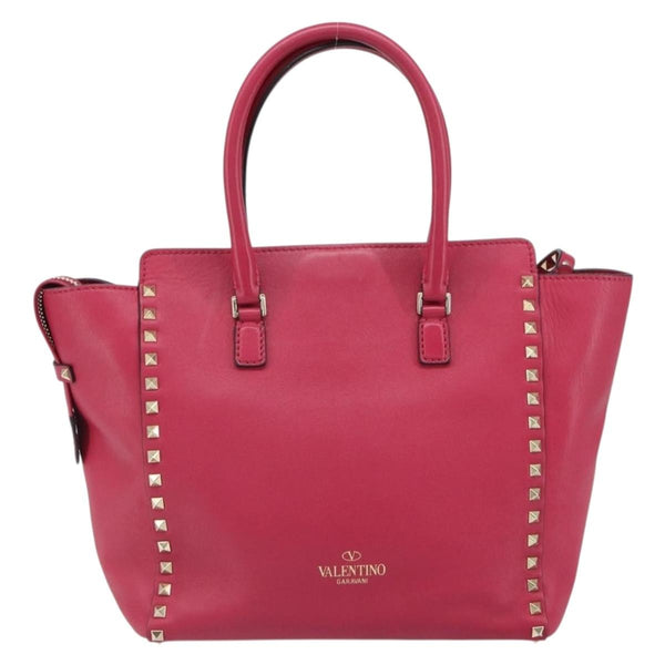 Valentino Garavani Rockstud Tote Rigid Leather Small