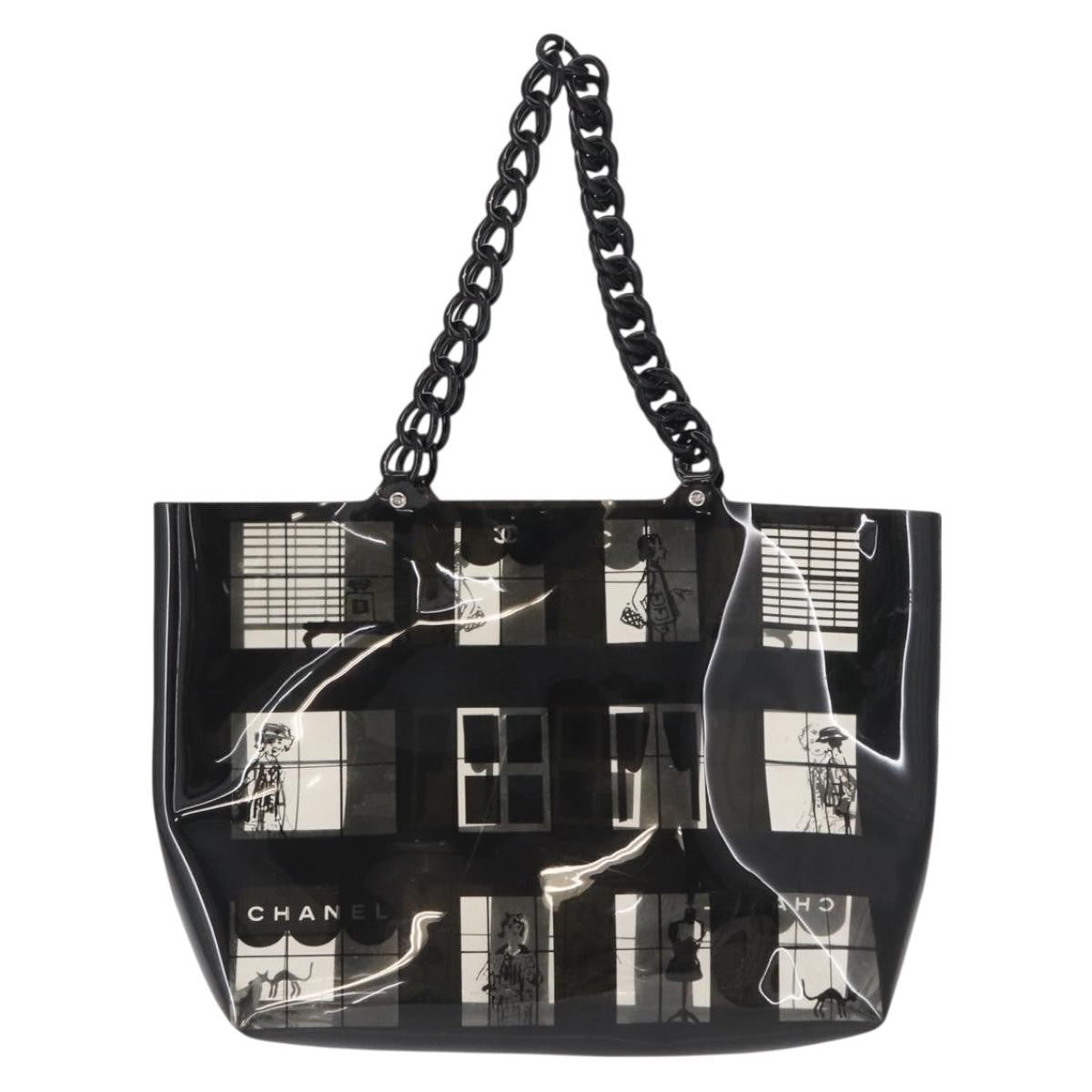 Chanel Coco Window Tote Printed Vinyl Large - image 1