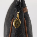Christian Dior Vintage Honeycomb Zip Pouch Coated Canvas Medium - image 14
