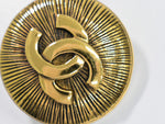 Chanel CC Brooch Metal - image 7