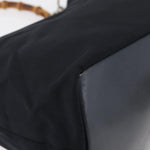 Gucci Vintage Bamboo Hobo Nylon Small - image 11