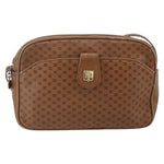 Celine Vintage Macadam Shoulder Bag Canvas and Leather - image 1