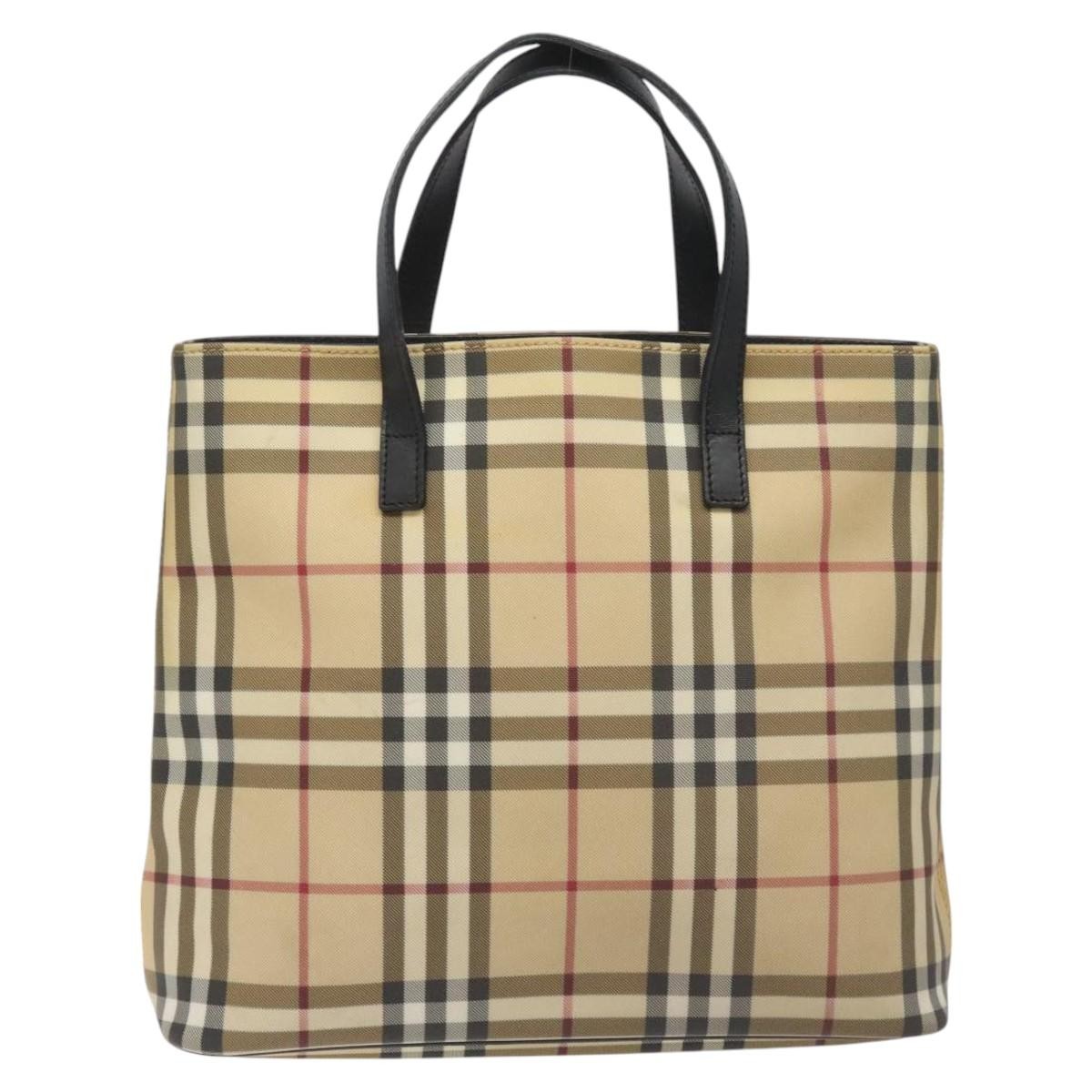 Burberry Nova Check Tote canvas check pattern Small - image 1