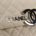 Chanel Cruise Flap Bag Quilted Canvas Medium - image 19