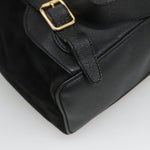 Gucci Vintage Bamboo Backpack Suede and Leather - image 11