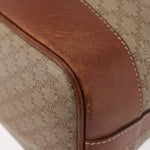 Celine Vintage Macadam Shoulder Bag Canvas and Leather - image 10