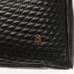 Bally Vintage Tote Bag Quilted Leather - image 12